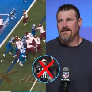 SHOCKING: NFL launches special investigation into referees' calls in Washington Commanders vs Detroit Lions game for overlooking multiple Commanders' errors, which affected the outcome of the game and led to shocking statements by Dan Campbell…T