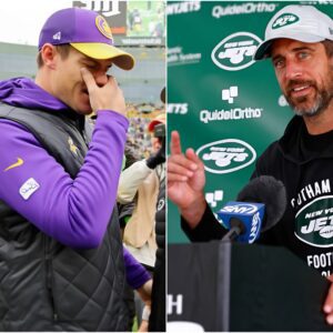 BREAKING NEWS: Aaron Rodgers confidently declared to Kevin O'Connell that if the Vikings recruit him, they are guaranteed to make it to the Super Bowl final.