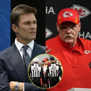 BREAKING: Head Coach Andy Reid sent a five-word message demanding that Tom Brady remain silent and apologize after allegations were made during the game between the Kansas City Chiefs and Houston Texans. t