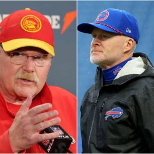 Kansas City Chiefs head coach Andy Reid shocked everyone with threatening and provocative remarks, saying he would "destroy" the Buffalo Bills, specifically targeting head coach Sean McDermott, during a press conference this afternoon. t