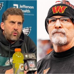 Philadelphia Eagles head coach Nick Sirianni shocked everyone with threatening and provocative remarks, saying he would "destroy" the Washington Commanders, specifically targeting head coach Dan Quinn, during a press conference this afternoon. t