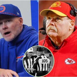 Coach Sean McDermott believes that the officiating crew for the upcoming game against the Kansas City Chiefs should be changed urgently, as he discovered that one of the referees had improper dealings with Andy Reid t