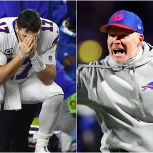 Sean McDermott Throws Bills Superstar Under the Bus as Struggling Josh Allen Fails to Even Muster a Word After Chiefs Loss