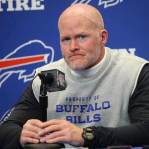 SAD NEWS: The entire team and fans had to shed tears and pray for Coach Sean McDermott upon hearing about his health condition after the shocking loss to the Kansas City Chiefs...