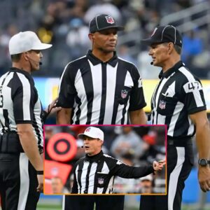 NFL BOMBSHELL: The NFL unexpectedly fired three referees, most notably Shawn Hochuli, who officiated the game between the Philadelphia Eagles and the Washington Commanders