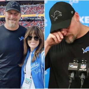 SAD NEWS: Detroit Lions players and fans are in tears, praying for head coach Dan Campbell and his wife after a heartbreaking announcement. cđ