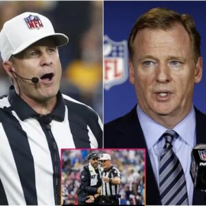 BREAKING: NFL general manager Roger Goodell has imposed the highest fine in NFL history on referee Shawn Hochuli for major mistakes during the game between the Washington Commanders and Philadelphia Eagles... cd