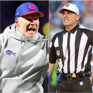 NFL BOMBSHELL: Four referees from Buffalo Bills vs Kansas City Chiefsgame were fired over the largest bribery scandal in NFL history. Buffalo fans are demanding a game replay, and here’s the NFL’s response. cd