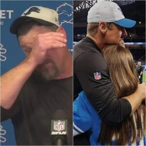 Sad news: Detroit Lions fans were brought to tears as Dan Campbell announced the health condition of his daughter. Fans are praying for Piper Campbell to overcome this challenging time… cd