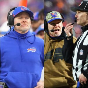 Coach Sean Mcdermott asked the NFL to review the referee’s decisions on two missed calls, suspecting that the referee team colluded with Kansas to eliminate the Buffalo Bills - cd