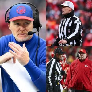 EXPLOSIVE NEWS: Bills Head Coach Sean McDermott sends shockwaves through the NFL, demanding a full investigation into referee bias during the Buffalo Bills vs. Kansas City Chiefs game. What lies behind this bold accusation? cd