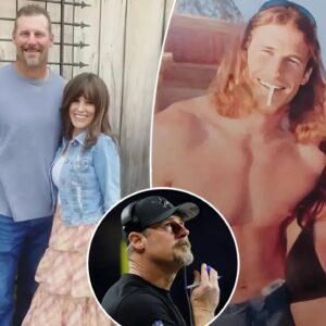 Photo of young Dan Campbell smoking with wife Holly sends fans into a tizzy