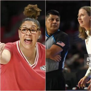 BREAKING: Head coach Marisa Moseley is asking the NCAA to replace the referee and rematch USC, citing allegations of game-fixing involving head coach Lindsay Gottlieb and her close-knit group of referees. cd