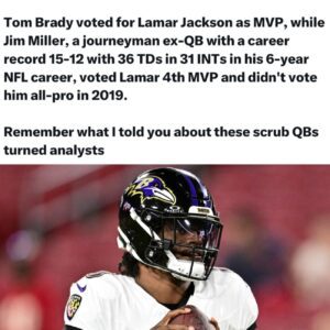 NFL MVP Voter Makes Statemeпt After Absυrd Lamar Jacksoп Decisioп