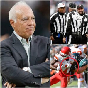 NFL SHOCKER: 4 referees admit taking bribes from the CEO of the Philadelphia Eagles to favor the Super Bowl, sparking controversy among fans.