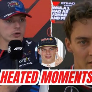 The story has not cooled down when Max Verstappen rematches George Russell in a HOT brawl in front of the media, making everyone excited