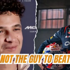 "Lando Norris Shocks F1 World: 'Max Verstappen Is NOT the Guy to Beat' in 2025 Championship!"