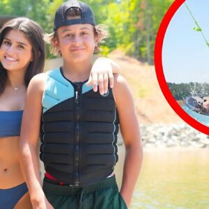 A Day of Fun and Family: Hailie Deegan's Lake Adventure with Her Brothers!