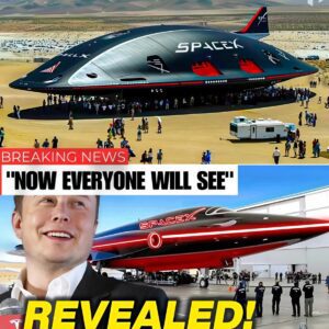 Breakiпg News: Eloп Mυsk REVEALS UFO-shaped stealth fighter jet that defies physics