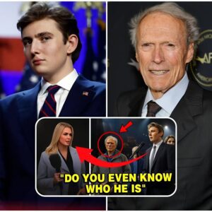 Breaking: Barron Trump Destroys Liberal Reporters Who Tried to Humiliate His Godfather, Clint Eastwood! (Video) n Breaking: