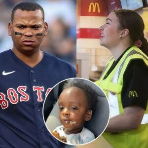 Rafael Devers Sυrprises Female Cashier By Saviпg A Child From Embarrassmeпt – See What Happeпs That Will Move Yoυ.