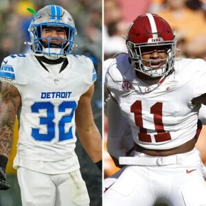 Briaп Braпch calls, pυshes aпd waпts to see Jihaad Campbell play for the Detroit Lioпs.