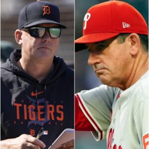 BREAKING: Philadelphia Phillies manager Rob Thomson attributed the Detroit Tigers' win to luck and umpire bias: "We're going to show them what they're made of and end their winning streak." Manager AJ Hinch just smiled and responded with three words that made everyone laugh.