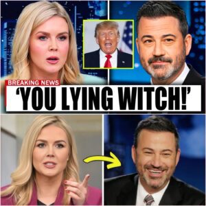 VIDEO Trump Goes Wild After Jimmy Kimmel Unveils Karoline Leavitt's SHOCKING Secrets on LIVE TV!