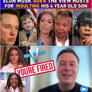 Elon Musk MADE A SURPRISE ACTION at 'The View' hosts after they repeatedly attacked HIS 4-YEAR-OLD SON LIVE ON SET...