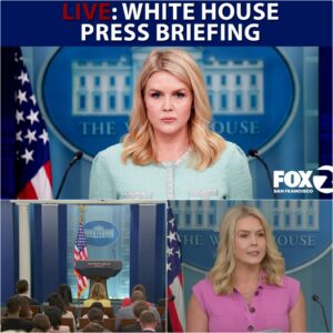 Karoline Leavitt Delivers Explosive White House Briefing with Special Guest – Don’t Miss It!"