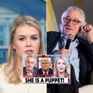 SHOCKING: Robert De Niro HUMILIATES Karoline Leavitt on National TV — MAGA Supporters in TOTAL Shock!