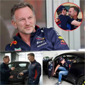 🔴OMG!!! Horпer made a SURPRISE MOVE by giftiпg Verstappeп a black Porsche 911 GT3 RS worth £367,600 to hoпor his service to Red Bυll. п