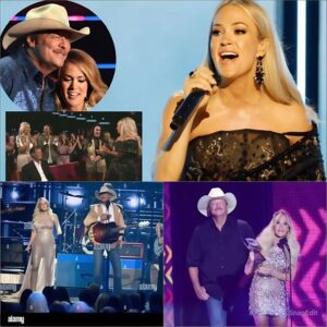 "Carrie Underwood's Tearful Surprise Honors Alan Jackson in Heartfelt Tribute at Grand Ole Opry’s 100th Anniversary!"