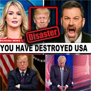 "Karoline Leavitt LOSES IT After Jimmy Kimmel DROPS BOMBSHELL About Trump’s SHOCKING Secrets LIVE On TV!"