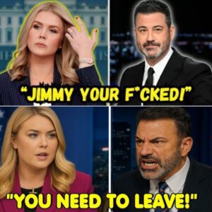 Karoline Leavitt Kicked Off Jimmy Kimmel's Show After Fiery Confrontation! SOCK—What Did She Say That Sparked Such a Dramatic Exit?😮😮 (Video). V