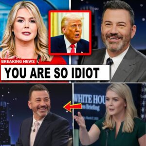 (Video) Karoline Leavitt FLIPS OUT After Jimmy Kimmel UNLOADS Trump Secrets LIVE—What Shocking Revelations Did He Make That Left Her Fuming? V