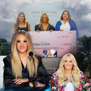 "Carrie Underwood’s Generous Gesture: Donates $236,844 to Make-A-Wish Foundation on Final Day of Las Vegas Residency!"