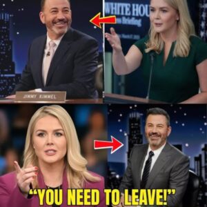 EXCLUSIVE, THIS JUST HAPPENED: Jimmy Kimmel CROSSES the Line and INSULTS Karoline Leavitt—The HUMILIATING Backlash That Left Him Speechless! In an explosive live TV moment, Jimmy Kimmel took things too far when he insulted Karoline Leavitt, and the backlash was nothing short of brutal. What started as a playful exchange quickly turned ugly when Kimmel made a condescending remark that completely crossed the line. Karoline, unshaken and sharp as ever, fired back with a savage response that left Kimmel visibly stunned and the audience in shock. The humiliating turn of events left Kimmel scrambling, and the tension in the room was palpable. What did Karoline say that put Kimmel in his place so thoroughly? This jaw-dropping moment is already going viral, and fans are loving every second of it