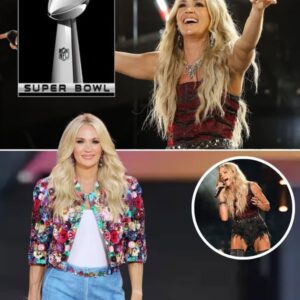 "BREAKING: Carrie Underwood Set to Perform at Next Year’s Super Bowl Halftime Show—Country Music's Biggest Moment Yet!"