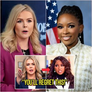 VIDEO Jasmine Crockett’s Quiet Reveal Shatters Karoline Leavitt’s Image: The Truth About Her Marriage Exposed!