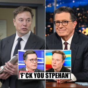 SHOCKING REACTION: Elon Musk ERUPTS After Stephen Colbert UNCOVERS His Secrets LIVE on TV!