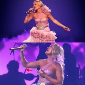 Carrie Underwood didn’t end her Vegas residency with a bang—she ended it with a moment that felt like time stopped. Everyone showed up expecting the usual big finale, but what they got was raw, quiet, and holy. As she stepped into the spotlight and sang How Great Thou Art, the glitz of the Strip disappeared, and all that was left was her voice—steady, aching, and full of something deeper. For four minutes, it wasn’t just a concert, it was a prayer, and the whole room could fe…