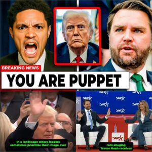 "Trevor Noah SHOCKS the World by HUMILIATING JD Vance—Trump’s Furious Reaction is Immediate!"