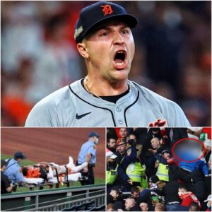 BREAKING: The identity of the Padres fan who THROWN a LIGHTER at Tarik Skubal's head, causing him to bleed, has been revealed...😠