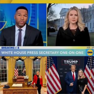 Fans Can’t Stop Laughing After Karoline Leavitt Outsmarts Michael Strahan On Air — And They’ve Just Given Her The Funniest New Nickname! It started with a heated exchange, but Karoline’s sharp response left everyone speechless — including Michael Strahan. What fans are calling her now will absolutely make your day!