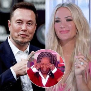 BREAKING NEWS: Carrie Underwood Joins Forces with Elon Musk to Expose SHOCKING Secrets of The View 😱🚨 In a move that has sent shockwaves through the entertainment world, Carrie Underwood is teaming up with none other than tech mogul Elon Musk to drop a bombshell investigation into the dark underbelly of The View. 🚨 Sources say that the duo has uncovered a trail of explosive evidence revealing some seriously questionable actions behind the scenes of the show. 😮 Could this investigation be the final nail in the coffin for America’s Worst Talk Show? The shocking details are likely to lead to a permanent ban of the controversial program. Will The View survive this storm, or is it headed for an epic downfall? 🔥