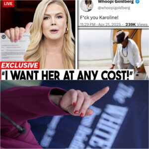 "The $800 Million Bombshell That Could END The View—Whoopi COLLAPSES as Karoline Leavitt FLIPS the Script!"
