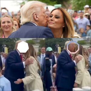 Simply the best couple in the world right now! Not only is he the President, but he’s also a loving husband and a TRUE GENTLEMAN! 🇺🇸 Did you see this adorable moment on TV? President Trump kept praising his wife during yesterday’s Easter event, but this viral video shows something else. The President gives his wife two kisses in front of everybody and tells them how PROUD he is of her.