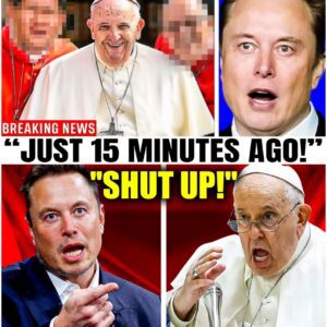The Vatican and the College of Cardinals released a secret video of Musk's heated argument with Pope Francis before his death... Immediately, the video caused outrage among the faithful...