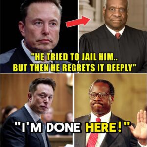 Judge Clarence Thomas Tries to Imprison Elon Musk - 9 Minutes Later, He Deeply Regrets, Breaks Down for...